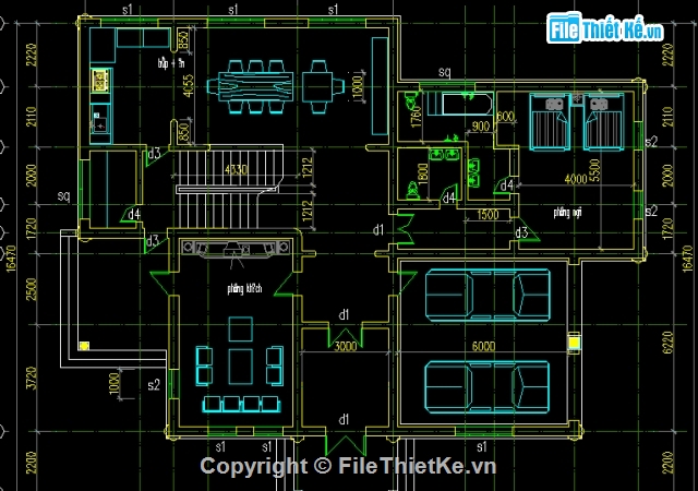 File thiết kế,biệt thự phố,nhà 4 tầng,nhà phố